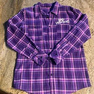 A Day To Remember Bad Vibrations Tour Flannel